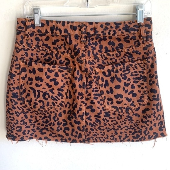 We The Free Leopard Print Mini Skirt - Picture 3 of 13